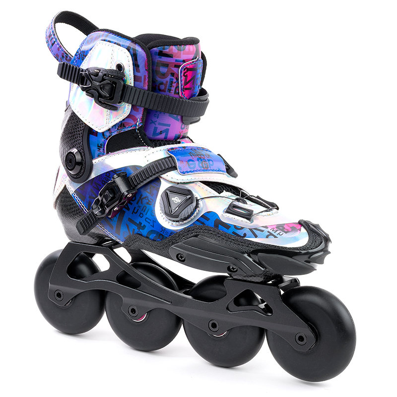 Professional Big Wheels Carbon Fiber Freestyle Urban Slalom Skate for Adult (FSK-112-2)