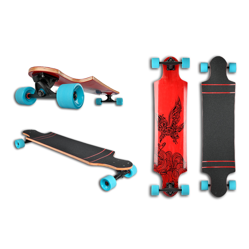 BAMBOO MAPLE FREESTYLE CARVER COMPLETE LONGBOARD