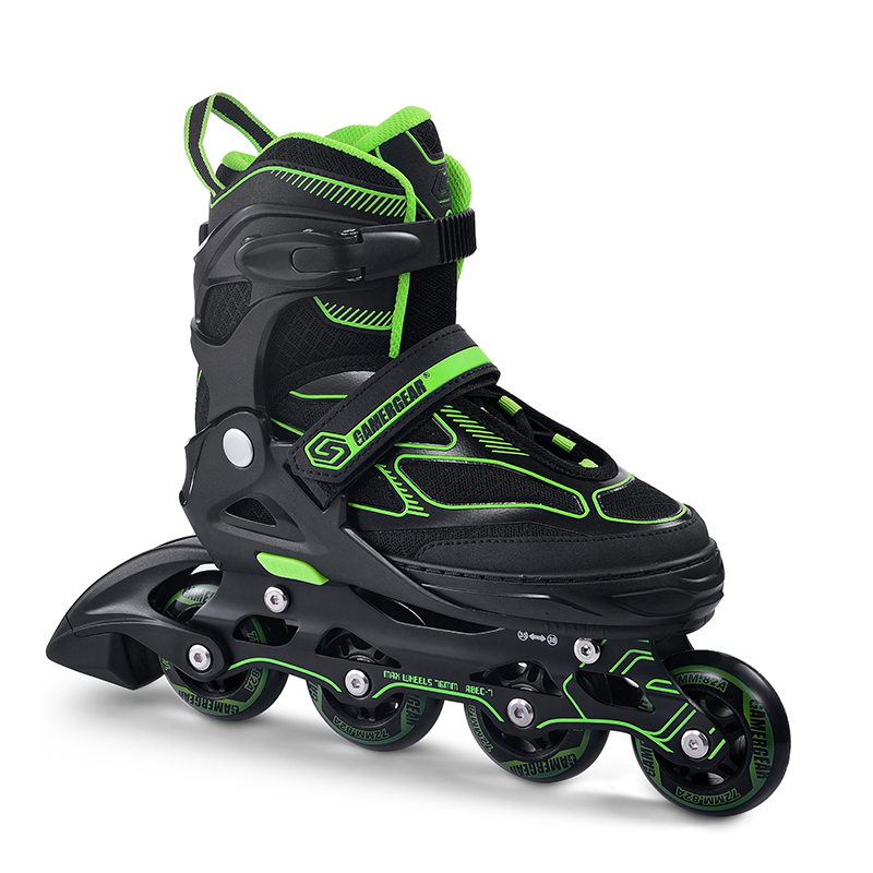 SEMI SOFT CASUAL OUTDOOR ADJUSTBLE INLINE SKATE 