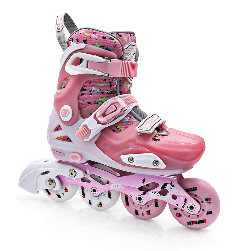 Adjustable Freestyle Urban Slalom Skate for Kids with CNC Chassis (JFSK-105-2)