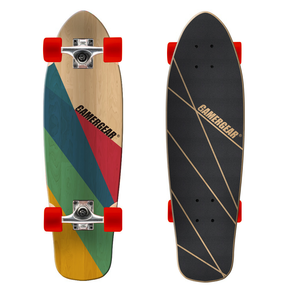 CANADIAN MAPLE FREESTYLE CARVER COMPLETE SKATEBOARD (SKB-57)